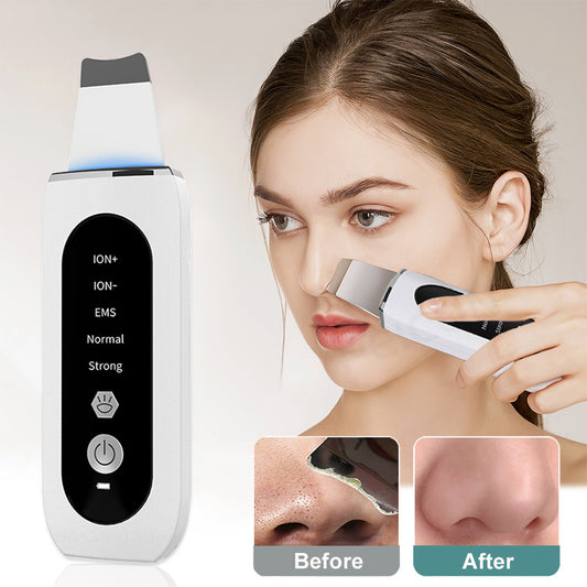 Ultrasonic Skin Scrubber 5 Modes EMS Blackhead