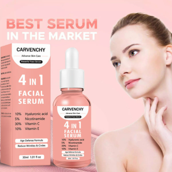 Advence Skin Care 4 In 1 FACIAL SERUM